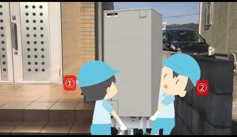 搬入経路の撮影例