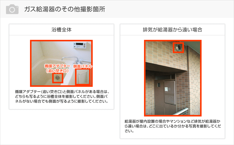 画像4：浴槽内のアダプター